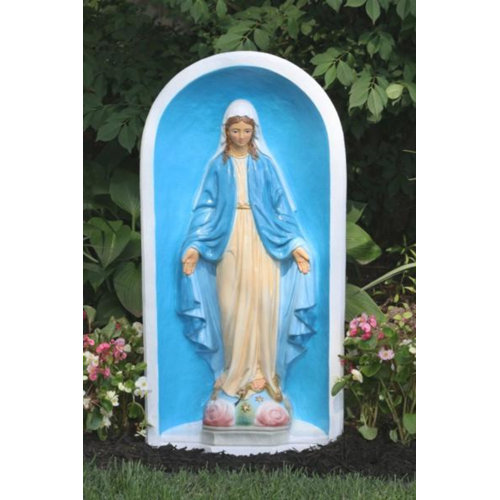 Wildon Home® Bonnitta Traditional Blessed Mother Virgin Mary Madonna